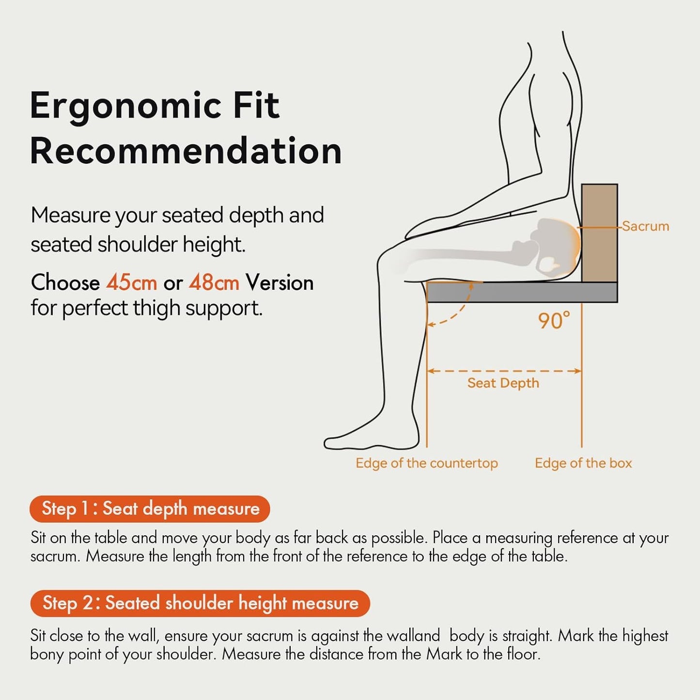 StepSync Footrest — Ergonomic Support for Better Circulation and Comfort