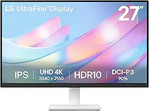Ultrafine Monitor 27-Inch 4K UHD (3840x2160) HDR10 IPS Borderless