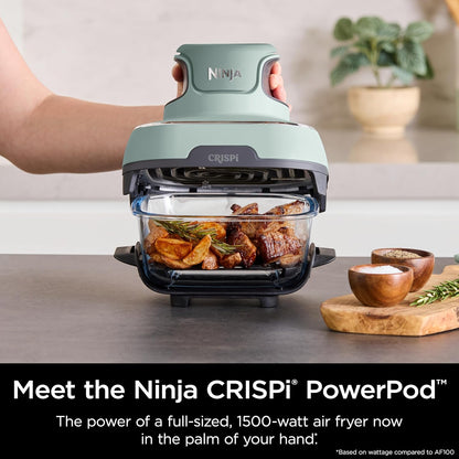 Ninja CRISPi 4‑in‑1 Portable Glass Air Fryer