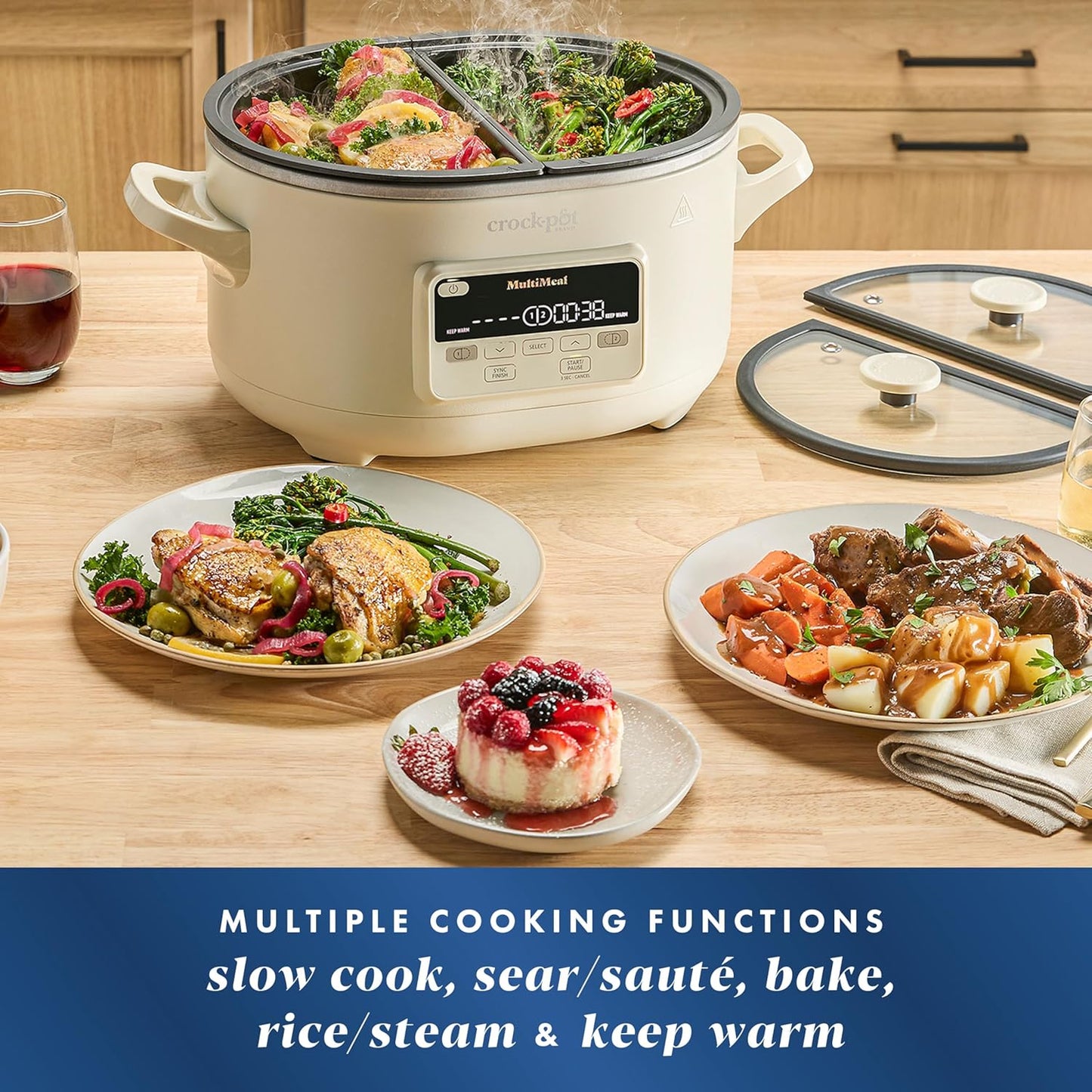 Crock-Pot MultiMeal Multicooker and Programmable Slow Cooker