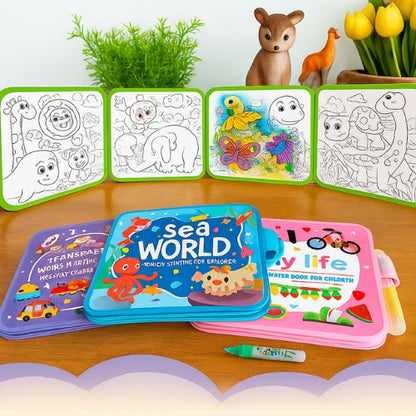 Magic Water Coloring Book